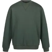 Regatta Heren Pro Crew Neck Sweatshirt (Donkergroen)