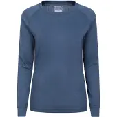 Mountain Warehouse Dames/Dames Talus Top met lange mouwen (Donkergrijs)
