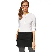 Premier Dames/Dames Kleuren 3 Zakschort / Werkkleding (Zwart)