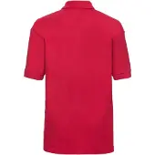 Russell athletic Russell Kinder/Kinder Piqué Poloshirt (Klassiek rood)
