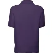 Fruit Of The Loom Kinder/Kinder 65/35 Effen Piqué Poloshirt (Paars)
