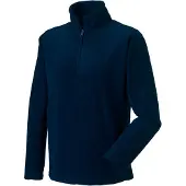 Russell athletic Russell Heren Quarter Zip Fleece Top (Franse marine)