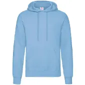 Fruit Of The Loom Volwassenen Unisex klassiek sweatshirt met capuchon (Hemelsblauw)
