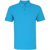 Asquith & Fox Heren Poloshirt met korte mouwen (Turquoise)