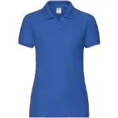 Fruit Of The Loom Dames/Dames Lady Fit 65/35 Poloshirt (Koningsblauw)