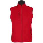 Sols Dames/dames Falcon Softshell gerecyclede bodywarmer (Peperrood)