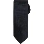Premier Heren Micro Wafel Formele Work Tie (Zwart)