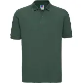 Russell athletic Russell Heren 100% Katoenen Korte Mouw Poloshirt (Fles groen)