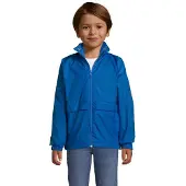 Sol SOLS - "Surf" windjack voor kinderen, model LT3074 (maat 140-146), kleur: koningsblauw