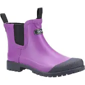 Cotswold Vrouwen/dames Blenheim Wellington Boot (Paars)