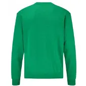 Fruit Of The Loom Heren Klassieke Drop Schouder Sweatshirt (Heather Groen)
