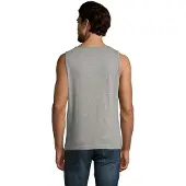 Sols Heren Justin Mouwloze Tank / Vest Top (Grijze Mergel)