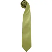 Premier Heren “Kleuren” Effen Mode / Zakelijke Stropdas (Gras)