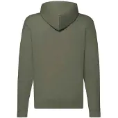 Fruit Of The Loom Klassieke herenhoodie met rits (Klassieke Olijf)