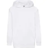 Fruit Of The Loom Kids Unisex Classic 80/20 Hoodie (Wit)