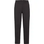 Fruit Of The Loom Heren joggingbroek met open zoom (Zwart)