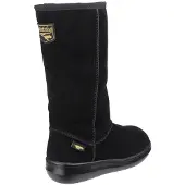 Rocket dog Dames/Dames Sugardaddy Suede Pull-On Laarzen (Zwart)