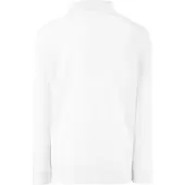 Fruit Of The Loom Kinder Polo Lange Mouwen 65/35 Piqué / Kinderpolo (Wit)