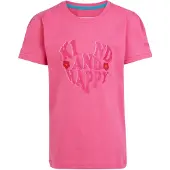 Regatta Kinderen/Kinderen Bosley VII Tekst T-Shirt (Flamingo Roze)