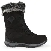 Regatta Great Outdoors Dames/Dames Newley Thermo Laarzen met imitatiebont (Zwart/Brielgrijs)