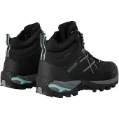 Regatta Dames/Dames Samaris III Wandelschoenen (Zwart/verbleekt aqua)