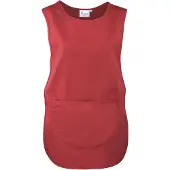 Premier Dames / Dames Pocket Tabard / Werkkleding (Pakket van 2) (Rood)