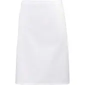 Premier Dames/Dames Mid-Length Apron (Pakket van 2) (Wit)