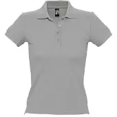 Sols Vrouwen/dames Mensen Pique Korte Mouw Katoenen Poloshirt (Grijze Mergel)