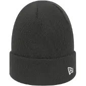 New Era Gebreide muts Unisex Volwassenen Vlag (Donker grafiet)