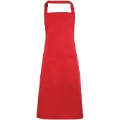 Premier Dames/Dames Kleuren Bipschort Met Zak / Werkkleding (Aardbeienrood)