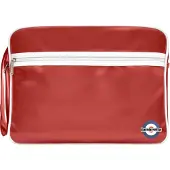 Lambretta Unisex Retro Tas voor Volwassenen (Bourgogne/Wit)