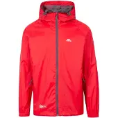 Trespass Volwassenen Unisex Qikpac Packaway Waterdicht Jasje (Rood)