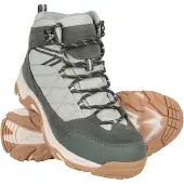 Mountain Warehouse Dames/Dames Rapid Suède Waterdichte Wandelschoenen (Licht Khaki)