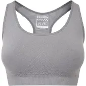 Mountain Warehouse Dames/Dames Anti-Chafe Naadloze Sportbeha (Grijs)