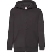 Fruit Of The Loom Kinderen/Kinderkapjes Sweatshirt (Zwart)
