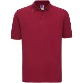 Russell athletic Russell Heren Klassiek Piqué Katoenen Polo Shirt (Klassiek rood)