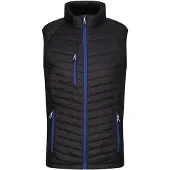 Regatta Heren Navigate Gewatteerd Hybride Gilet (Zwart/Nieuw Royal)
