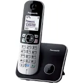 Panasonic KX-TG6811 - Téléphone sans fil avec ID d'appelant - DECTGAP - noir