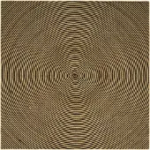 vidaXL Vloerkleden Zwart 300 x 300 cm Jute