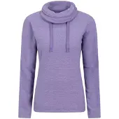 Mountain Warehouse Dames/Dames Hebridean Cowl Neck Fleece Top (Druif)
