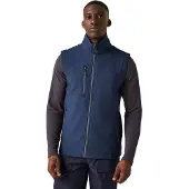 Regatta Heren Navigate Softshell 2-laags bodywarmer (Marine/Seal Grijs)