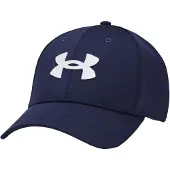 Under Armour Blitzing Cap (Middernacht marine/wit)