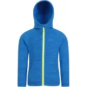 Mountain Warehouse Snowdonia II Full Zip Hoodie Kinderen/Kinderen (Blauw)