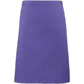 Premier Dames/Dames Mid-Length Apron (Pakket van 2) (Paars)