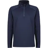 Regatta Heren Core Stretch Half Zip Midlayer (Marine)