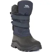 Trespass Childrens Boys Strachan II Waterdichte Aanrakingsbevestiging Sneeuwschoenen (Marine)