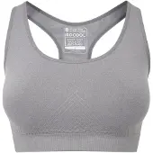 Mountain Warehouse Dames/Dames Anti-Chafe Naadloze Sportbeha (Houtskool)