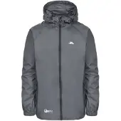 Trespass Volwassenen Unisex Qikpac Packaway Waterdicht Jasje (Vuursteen)