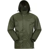 Mountain Warehouse Heren Pakka II Waterdichte Jas (Groen)
