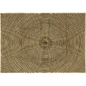 vidaXL Vloerkleden Zwart 140 x 200 cm Jute